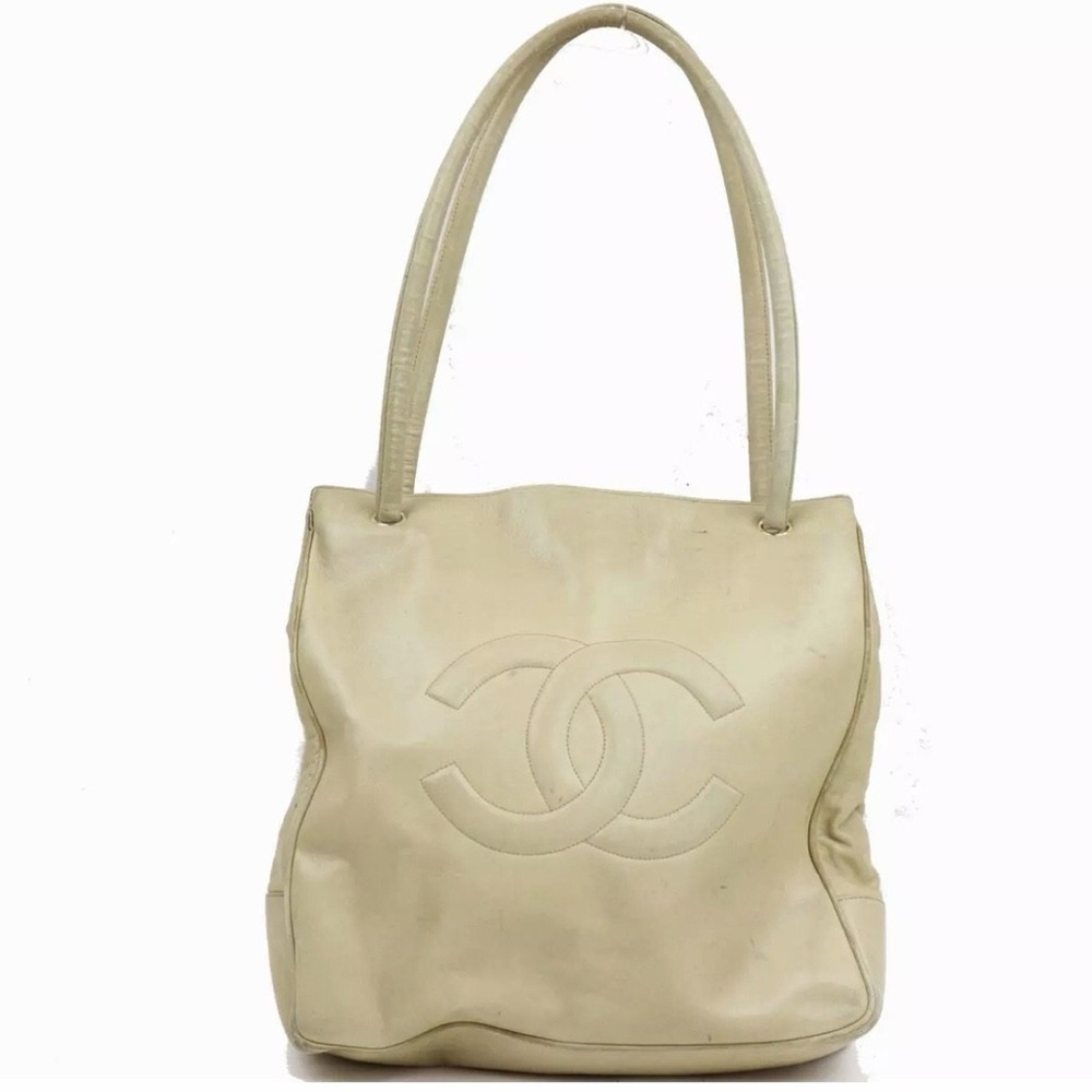 Chanel Timeless CC Logo Tote Bag